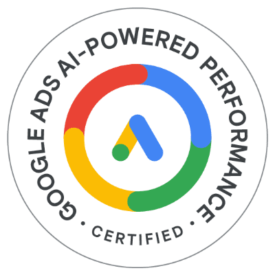 Header: CERTIFICATE OF ACHIEVEMENT Title: AI-Powered Performance Ads Certification Body line: This certifies that Recipient name (large/featured): Christopher Berry Subtext: has successfully demonstrated proficiency in AI-driven paid media strategy, campaign automation, and performance optimization across Google Ads, Meta Ads, and AI search platforms. Issuer line: Issued by Join Me Here Inc.